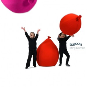 baloon rouge noir pouf design florence jaffrain2