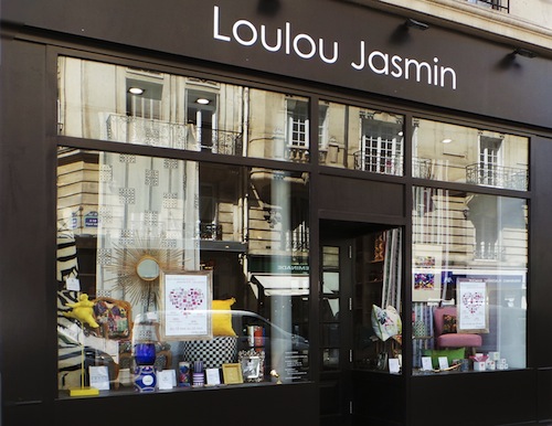 Facade de la boutique Loulou Jasmin